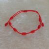Pulseira Kabbalah dos 7 nós Vermelha