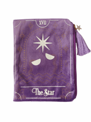 Bolsa Tarot “The Star” – Edição Veludo Lilás