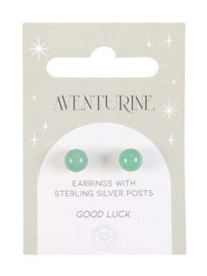 Brincos Aventurina