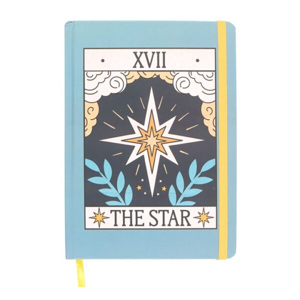 CAD001_2 Caderno “The Star” – Vintage Tarot (A5)