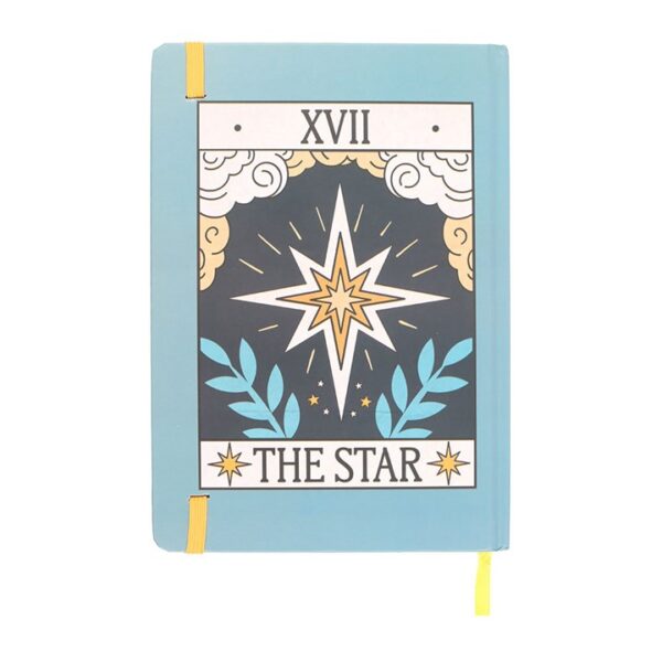 CAD001_3 Caderno “The Star” – Vintage Tarot (A5)
