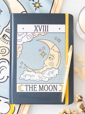 Caderno “The Moon” – Vintage Tarot (A5)