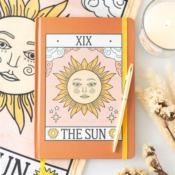 Caderno “The Sun” – Vintage Tarot (A5)