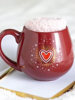 Conjunto “Sacred Heart” – Caneca e Meias