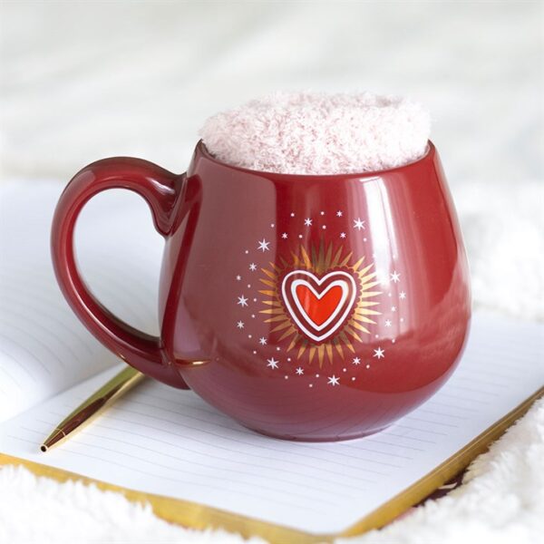 Conjunto “Sacred Heart” – Caneca e Meias
