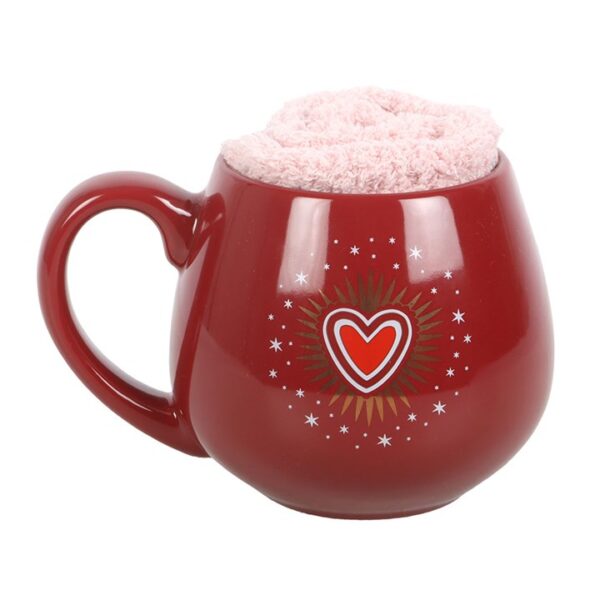 Conjunto “Sacred Heart” – Caneca e Meias