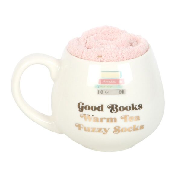Conjunto “Good Books” – Caneca e Meias