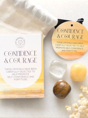 Conjunto de Cristais - Confiança e Coragem