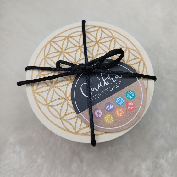 Conjunto de Cristais Chakras (com caixa)