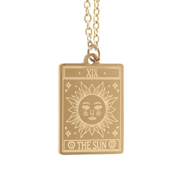 COL006_3 Colar “The Sun” – Vintage Tarot