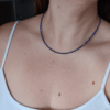 Colar de Lápis-Lazúli 2mm