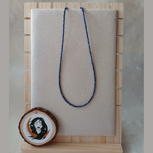 Colar de Lápis-Lazúli 2mm