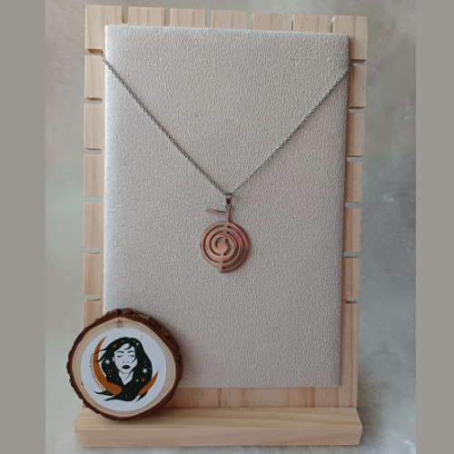 Colar com Pingente Chokurei Prateado