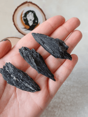 Cianita Negra - Vassourinha de Bruxa (3-5cm)