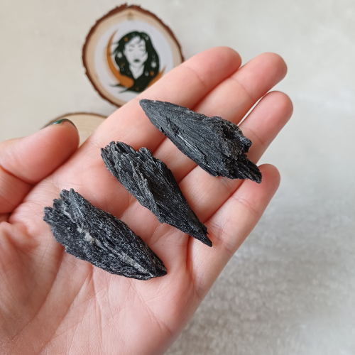 Cianita Negra - Vassourinha de Bruxa (3-5cm)