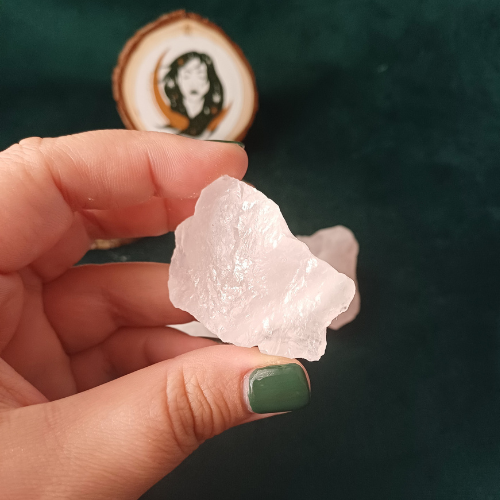 Quartzo Rosa em Bruto (3-5cm)