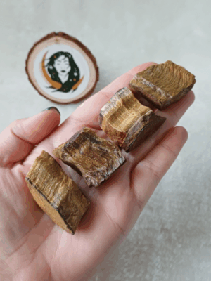 Olho de Tigre em Bruto (3-4cm)