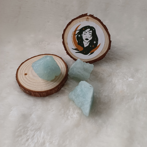 Água Marinha em Bruto (3-3,5cm)