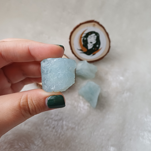 Água Marinha em Bruto (3-3,5cm)