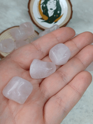 Quartzo Rosa Rolado (1-2cm)