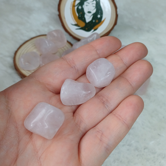 Quartzo Rosa Rolado (1-2cm)