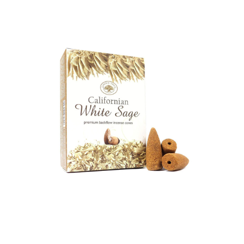 Incenso Cone Green Tree - Californian White Sage