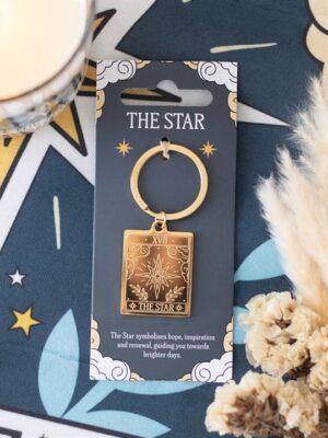 Porta-chaves “The Star” – Coleção Vintage Tarot