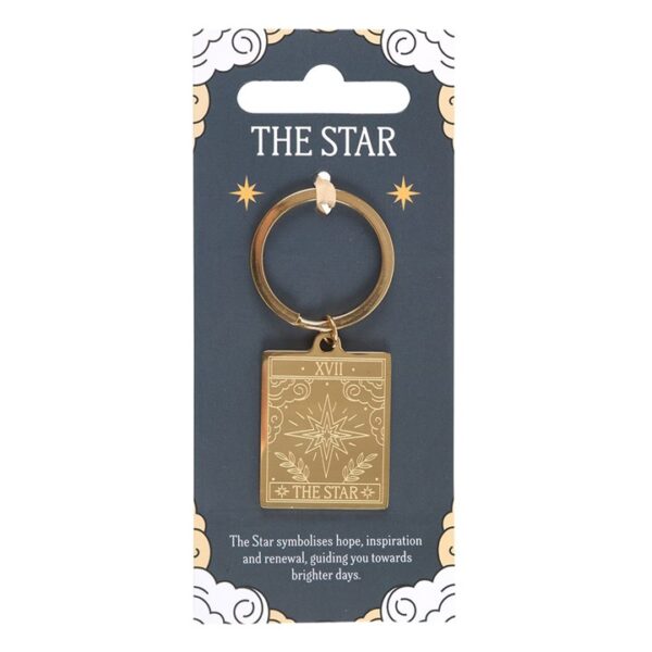 Porta-chaves “The Star” – Coleção Vintage Tarot