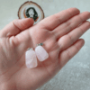 Pingente de Quartzo Rosa (2 cm)