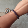 Pulseira Ametista 8mm