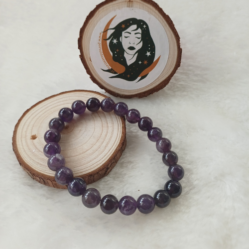 Pulseira Ametista 8mm