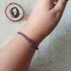Pulseira Ametista 4mm