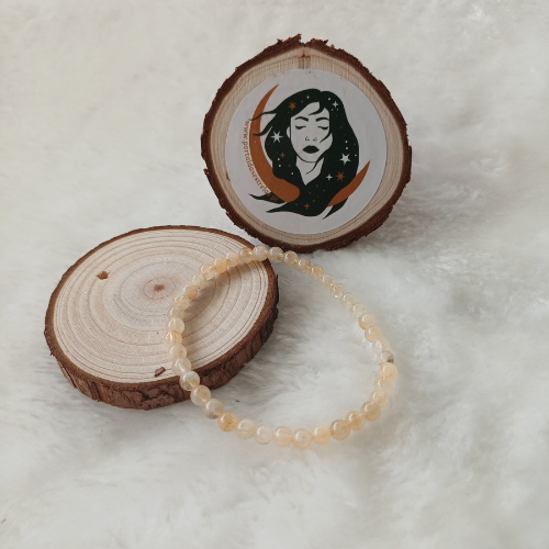 Pulseira Citrino 4mm