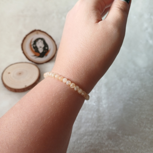 Pulseira Citrino 4mm
