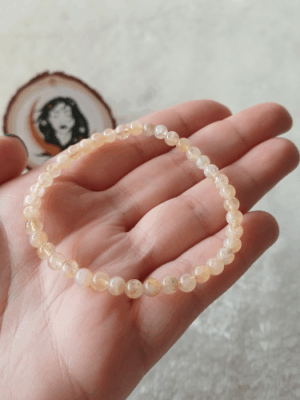 Pulseira Citrino 4mm