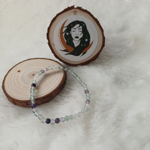Pulseira de Fluorite 4mm