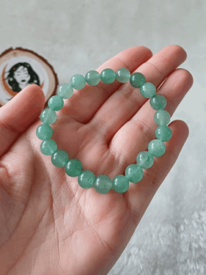 Pulseira de Aventurina Verde 8mm