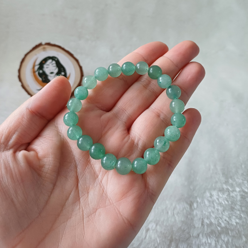 Pulseira de Aventurina Verde 8mm