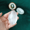 SEL010_3 Selenite Formato Sabonete (6-7 cm)
