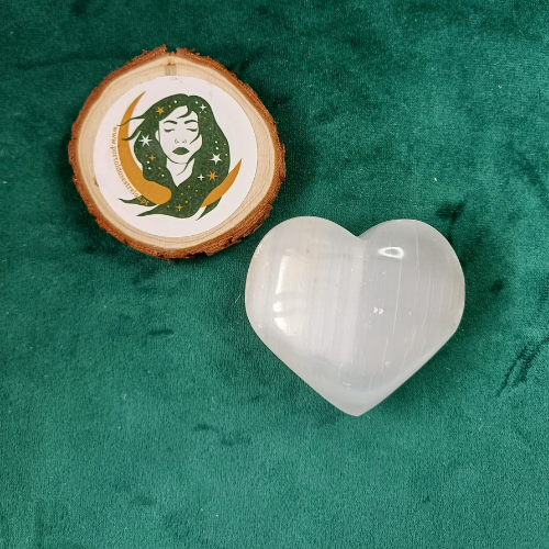 SEL011_2 Coração de Selenite (6-7cm)