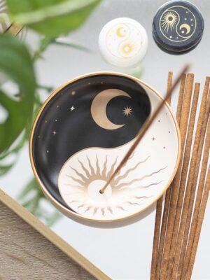 Suporte de Incenso Yin Yang