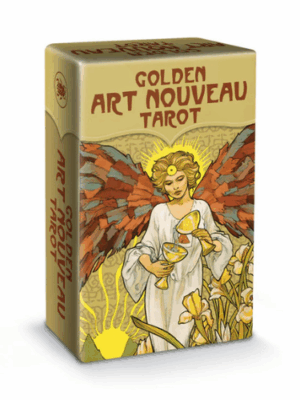 Mini Tarot Golden Art Nouveau